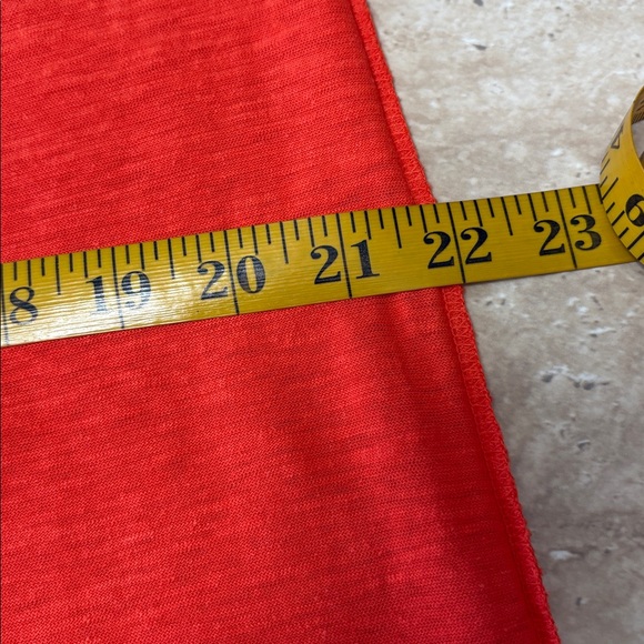 NWOT Orange Eileen Fisher Hemp & Organic Cotton dress, Excellent Condition. - Picture 9 of 12